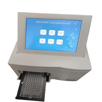 2022 m. Kinijoje pagaminti aukštos kokybės UV Elisa mikroplokštelės Skaitytuvas HBS-1096c kaina su USB Port Elisa mašina plokštė skaitytuvas